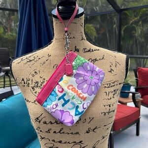 Coach wristlet